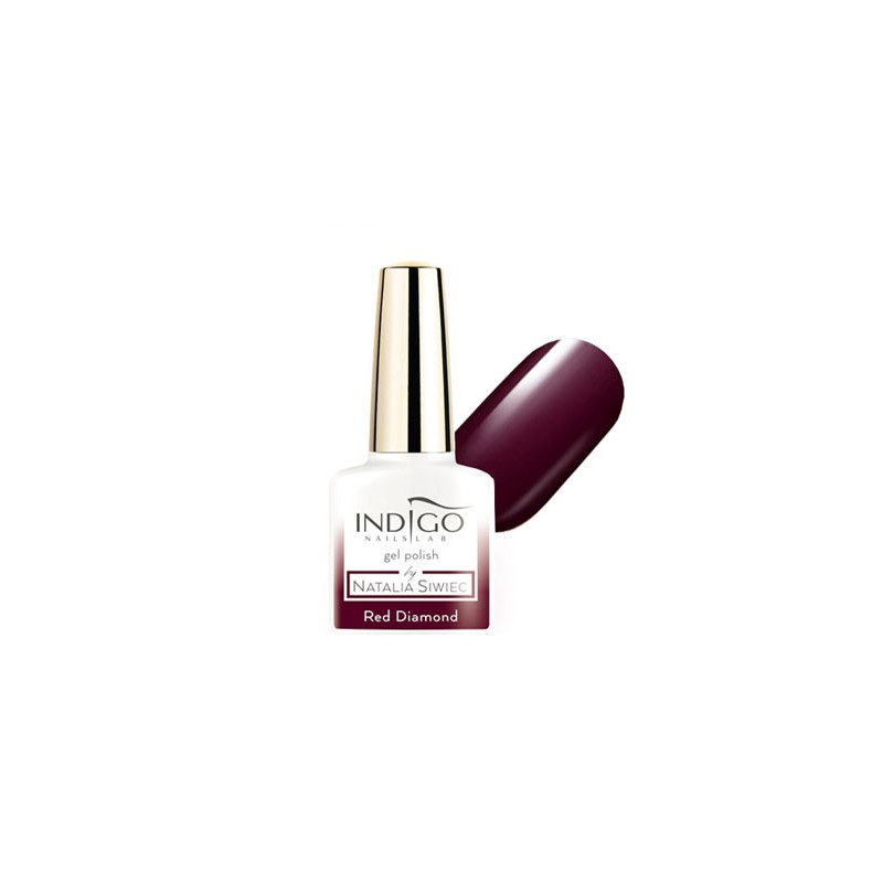 Indigo Lakier Hybrydowy Red Diamond 7ml