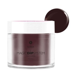 Kabos Magic Dip System 35 Burgundy Dot Proszek Do Manicure Tytanowego