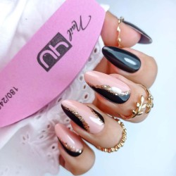NAIL4U Blok Polerski Candy Pink 180/240 Łódka