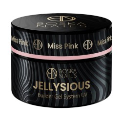 Boska Nails Jellysious Builder Gel 15ml Miss Pink