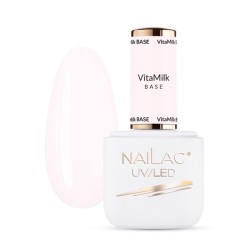 NaiLac Baza Hybrydowa VitaMilk 7ml