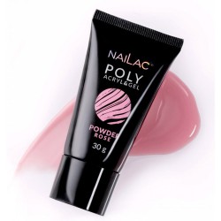 NaiLac Akrylożel Poly Acryl&Gel Powder Rose 30g