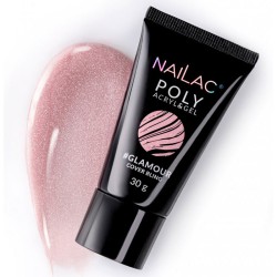 NaiLac Akrylożel Poly Acryl&Gel Glamour Cover Bling 30g