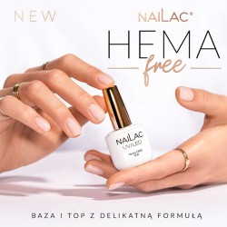 NaiLac Top Hybrydowy HEMA Free No Wipe 7ml