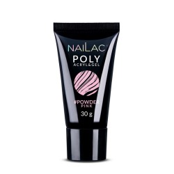 NaiLac Akrylożel Poly Acryl&Gel Powder Pink 30g