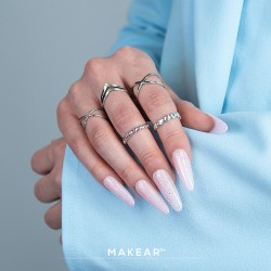 Makear Żel Budujący Gel&Go GG21 Glitter Ice Pink 15 ml