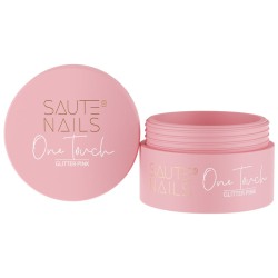 Saute Nails Żel One Touch Glitter Pink 50 g | Budujące LaDiosa.pl