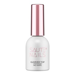 Saute Nails Glossy Top No Wipe 8ml | Topy LaDiosa.pl
