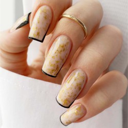 NaiLac Baza Kauczukowa Glammy Base Milk&Gold 7ml