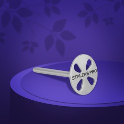 Staleks Dysk Metalowy Wydłużony + Nakładki M PDLset-20