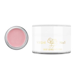 Żel Budujący Z Drobinkami YOSHI Self Leveling Gel Glitter PRO 50ml No.1