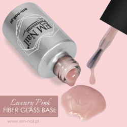 EM Nail Baza Z Włóknem Szklanym Luxury Pink 6 ml