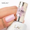 NaiLac Baza Kauczukowa Glow Base 7ml Pink Z Drobinkami | LaDiosa.pl
