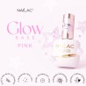 NaiLac Baza Kauczukowa Glow Base 7ml Pink Z Drobinkami | LaDiosa.pl