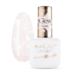 NaiLac Baza Kauczukowa Glow Base 7ml Vanilla