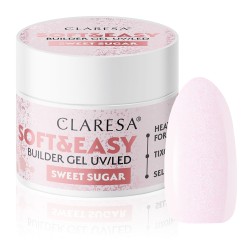 Claresa Żel Budujący SOFT&EASY 12g Sweet Sugar
