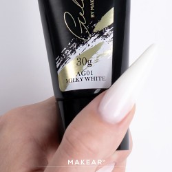 Makear Akrylożel 30g AG01 Milky White GelAcryl - 30g