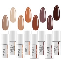 Yoshi Lakier Hybrydowy 6ml Kolekcja CIAO ITALIANI Zestaw | Ladiosa.pl