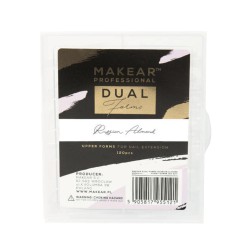 MAKEAR Dual Forms Russian Almond - Formy Górne 120 Szt.