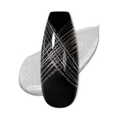 IsabelleNails Spider Gel Pajęczynka Do Zdobień Silver 5g