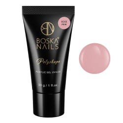 Boska Acrylic Gel Polyshape Rose Pink Akrylożel 30g