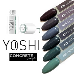 Yoshi Lakier Hybrydowy Concrete Jungle 423 Skyscraper 6ml