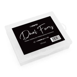 Formy Górne Dual Form Modern Almond Clear Do Przedłużania Paznokci