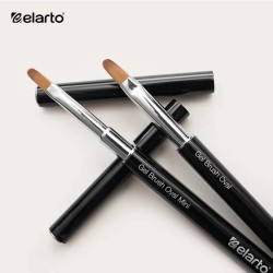 Elarto Pędzel Do Żelu Gel Brush Oval Mini