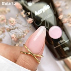 Elarto Akrylożel Różowy Do Budowania Paznokci Acrylic Gel Pink 30g