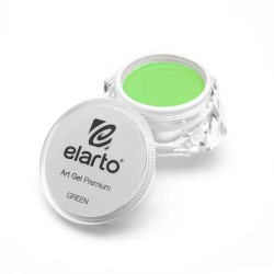 Żel Do Zdobień Paznokci Art Gel Premium Green 5g ELARTO