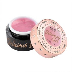 Nails Company Delicious Gel Pinkish 15g Żel Budujący Do Paznokci Drobinki