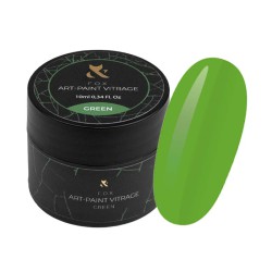 F.O.X Farbka Do Zdobień Art-Paint Vitrage Zielona 10ml
