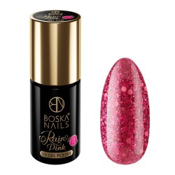 Boska Nails Lakier Hybrydowy Z Drobinką Glitter Rain 440 6ml