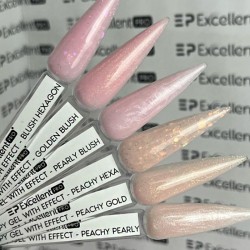 Excellent PRO Żel Budujący Thixotropy Gel With Effects Peachy Hexa 50g