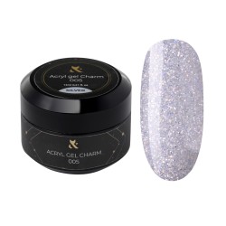 F.O.X Akryl Gel Charm Akrylożel 005 Silver 15ml
