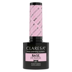 Claresa Baza Hybrydowa Base Power Cukierkowy Różowy Odcień 07 5g