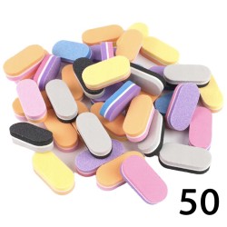 Polerka Prosta Mini Blok Polerski Do Paznokci Pakiet 50 Sztuk