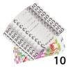 Aba Group Pilnik Flamingi Łódka 180/240 Hygienic Pack 10 Sztuk