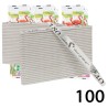 Aba Group Pilnik Flamingi Łódka 180/240 Hygienic Pack 100 Sztuk