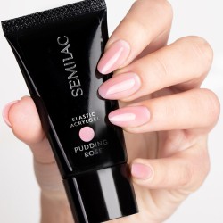 Semilac Elastic AcrylGel Akrylożel Pudding Rose 30g