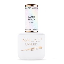 NaiLac Top Hybrydowy Laser Holo Top 7ml