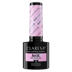 Claresa Baza Hybrydowa Base Power Chłodny Róż Lipgloss 13 5g