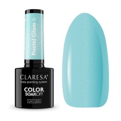 Claresa Lakier Hybrydowy 6 Pastel Glam 5g
