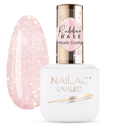 Nailac Baza Kauczukowa Rubber Base Mystic Crystal 7ml