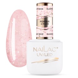 NaiLac Baza Kauczukowa Glammy Base Powder&Rouge 7ml