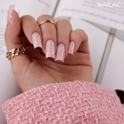 NaiLac Baza Kauczukowa Glammy Base Milk&Purple 7ml