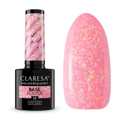 Claresa Baza Hybrydowa Base Power Różowa 19 5g
