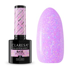 Claresa Baza Hybrydowa Base Power Liliowa 21 5g