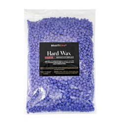 Beautiona HardWax Wosk w Dropsach Fioletowy 1kg