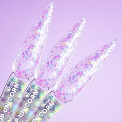 DNKa Top Hybrydowy Z Cekinami No Wipe Unicorn 12ml